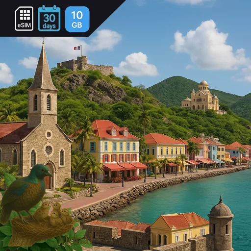 Saint Martin 10GB 30Days