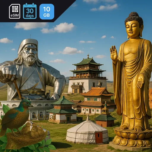 Mongolia 10GB 30Days