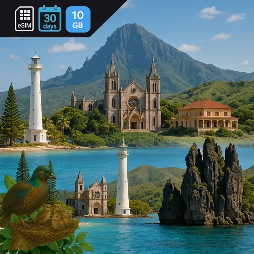 New Caledonia 10GB 30Days