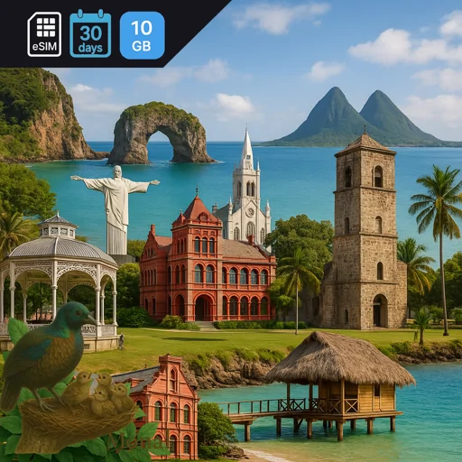 Trinidad and Tobago 10GB 30Days