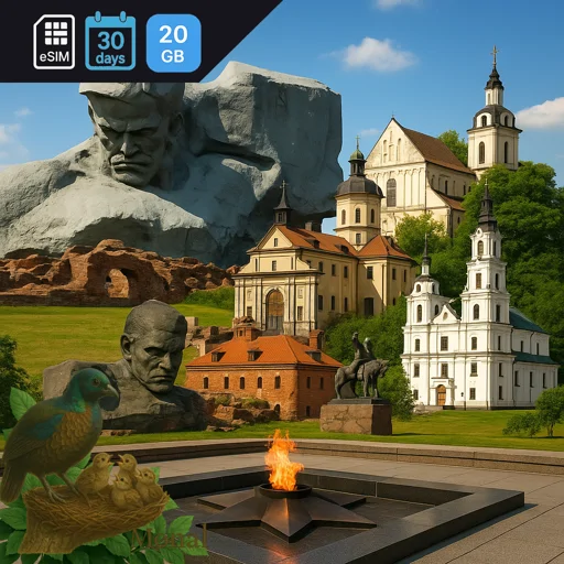 Belarus 20GB 30Days