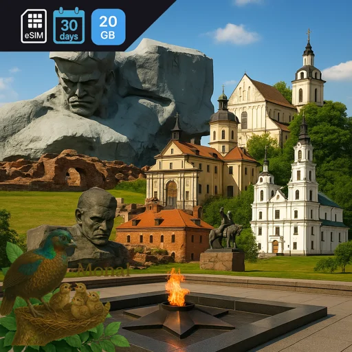 Belarus 20GB 30Days