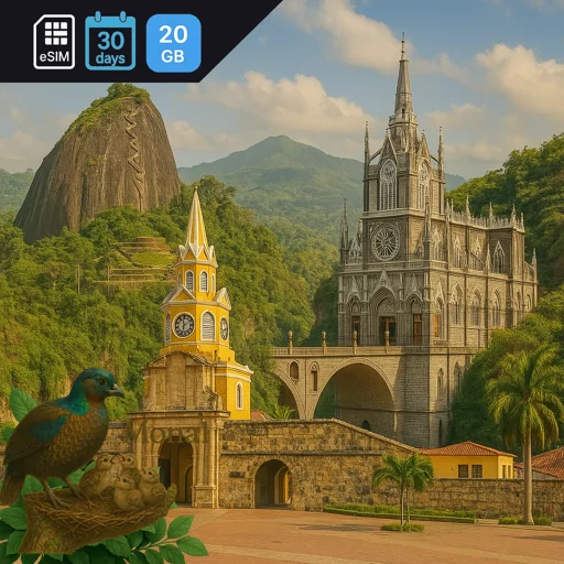 Colombia 20GB 30Days