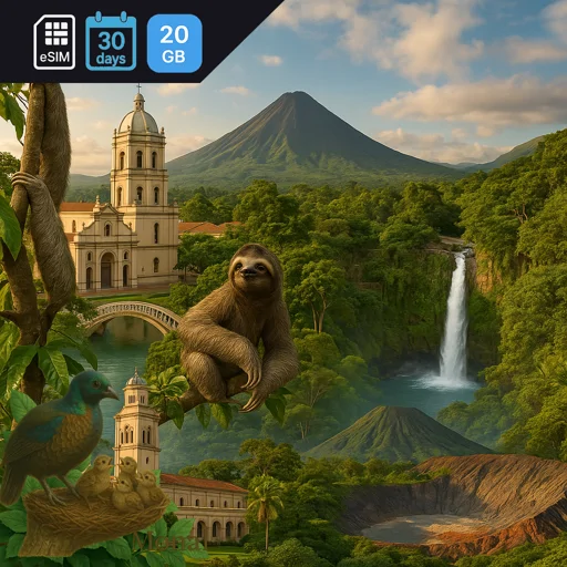 Costa Rica 20GB 30Days
