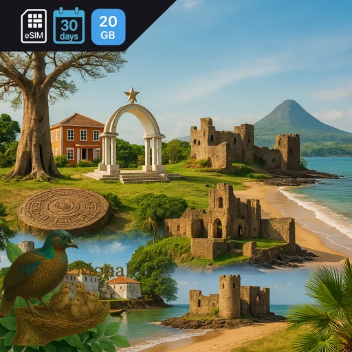 Guinea-Bissau 20GB 30Days