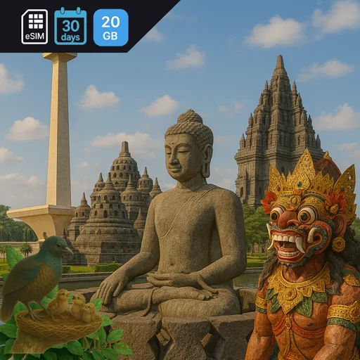 Indonesia 20GB 30Days (nonhkip)