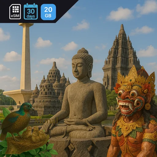 Indonesia 20GB 30Days (nonhkip)