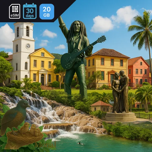 Jamaica 20GB 30Days