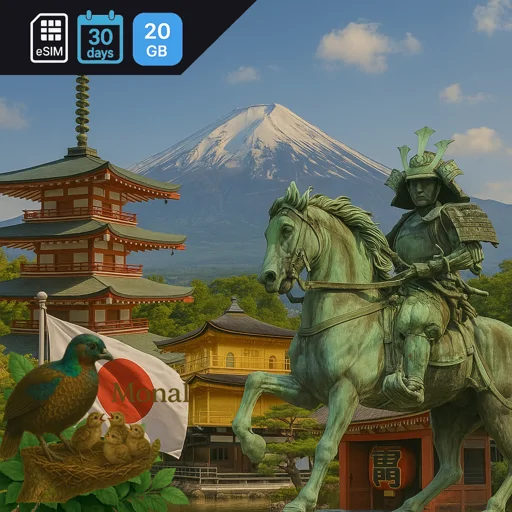 Japan 20GB 30Days