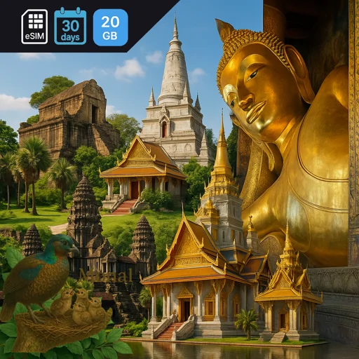 Cambodia 20GB 30Days