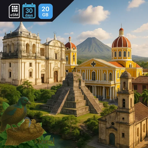 Nicaragua 20GB 30Days