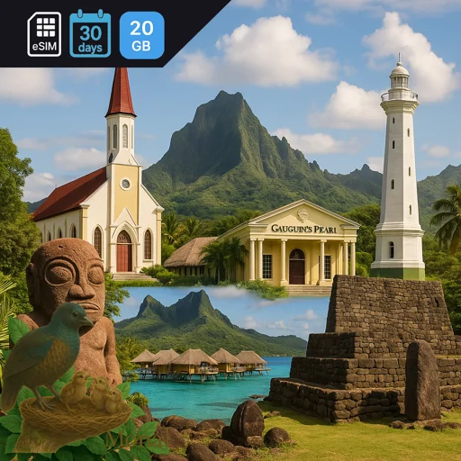 French Polynesia 20GB 30Days