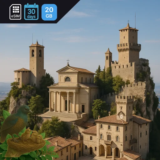 San Marino 20GB 30Days