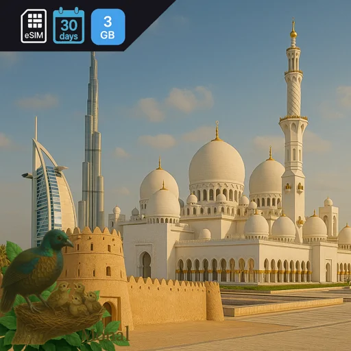 United Arab Emirates 3GB 30Days