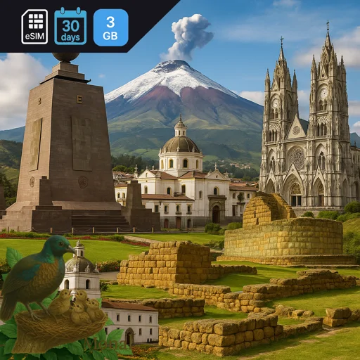 Ecuador 3GB 30Days