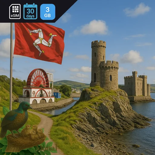 Isle of Man 3GB 30Days