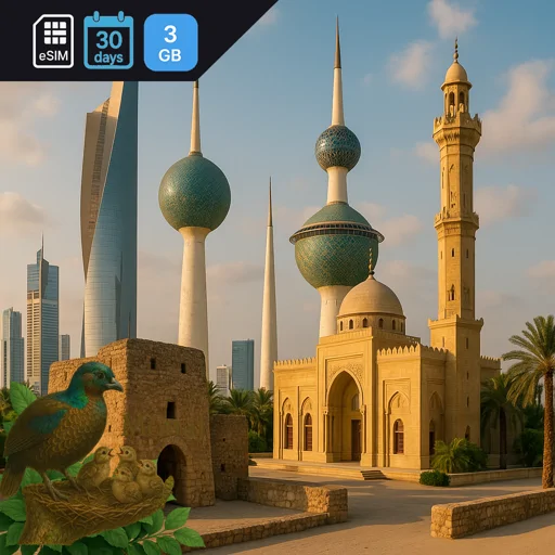 Kuwait 3GB 30Days