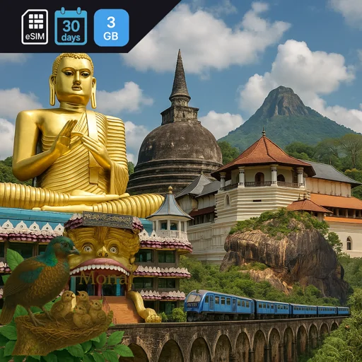 Sri Lanka 3GB 30Days