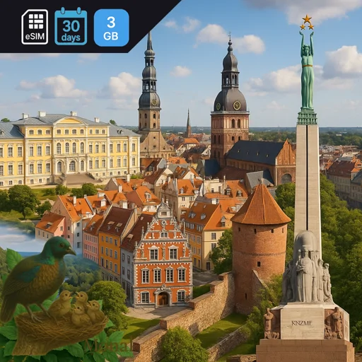 Latvia 3GB 30Days