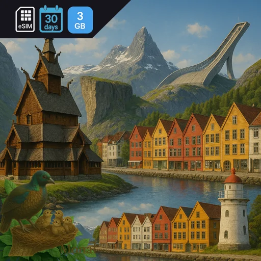 Norway 3GB 30Days