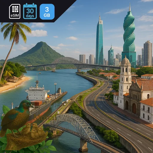 Panama 3GB 30Days