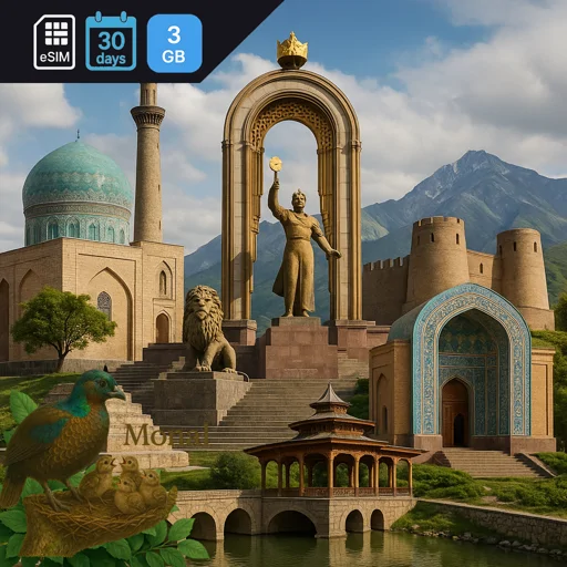 Tajikistan 3GB 30Days