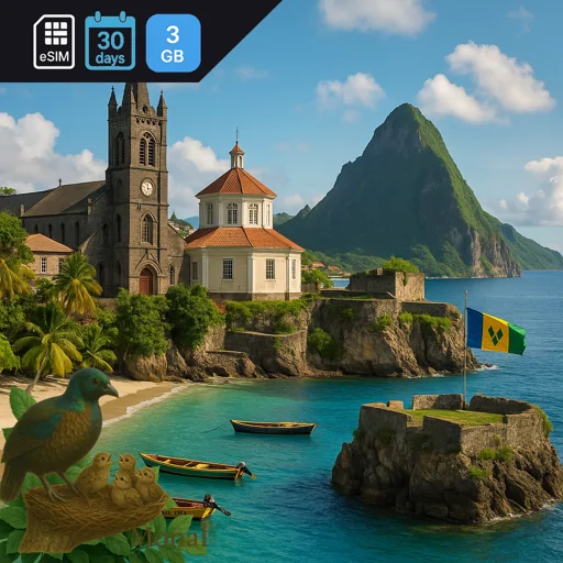 Saint Vincent and the Grenadines 3GB 30Days