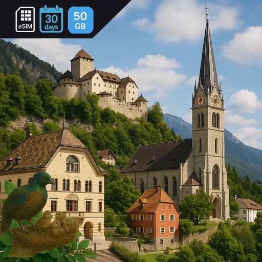 Liechtenstein 50GB 30Days