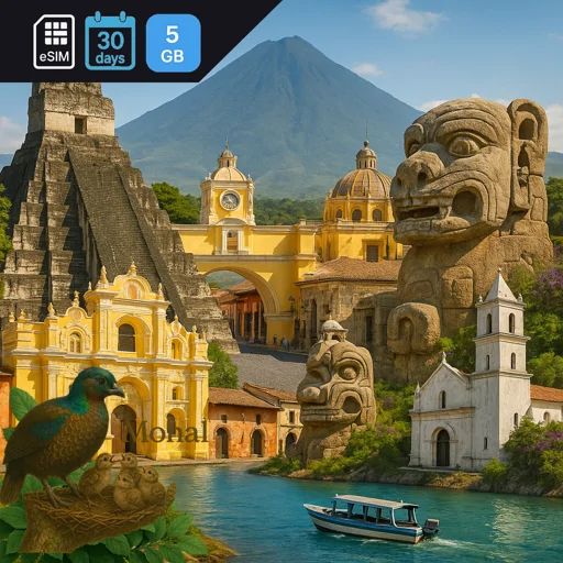 Guatemala 5GB 30Days