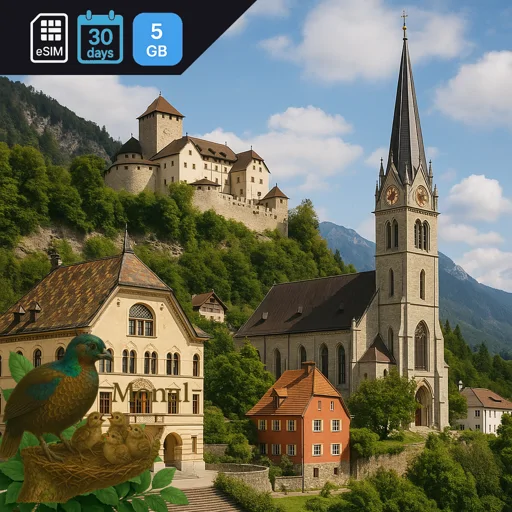 Liechtenstein 5GB 30Days