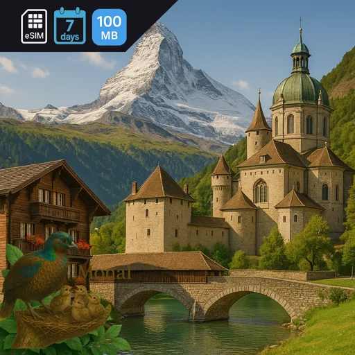Switzerland 100MB 7Days