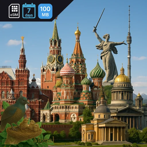 Russia 100MB 7Days