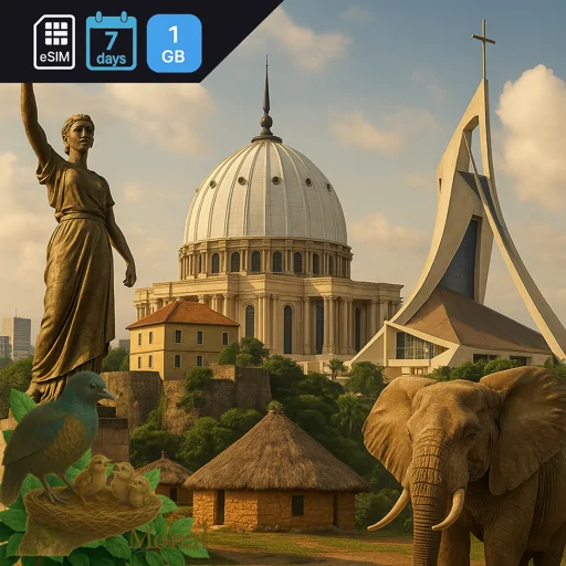 Cote d'Ivoire 1GB 7Days