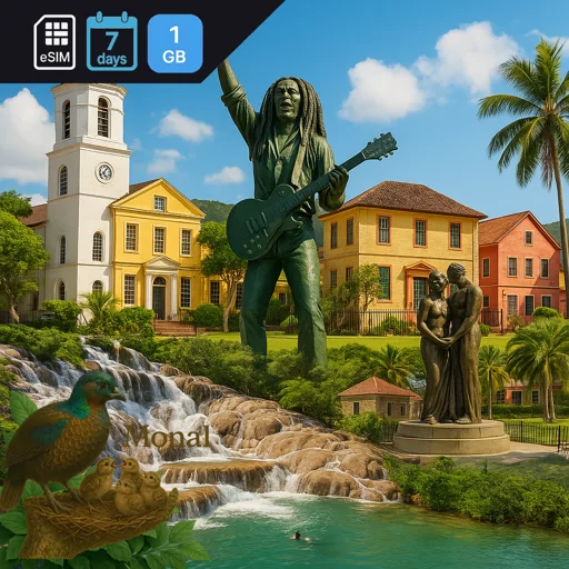 Jamaica 1GB 7Days