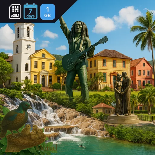 Jamaica 1GB 7Days