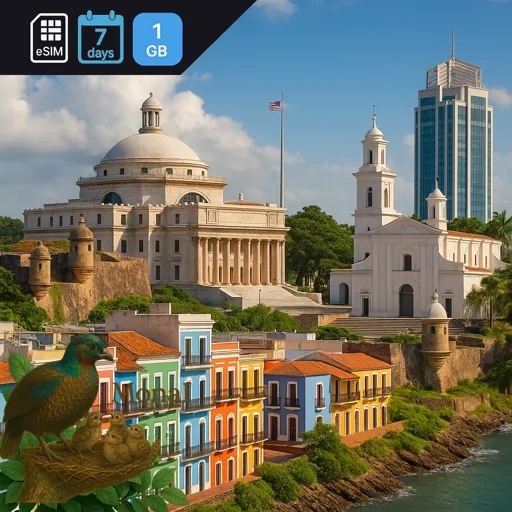 Puerto Rico 1GB 7Days