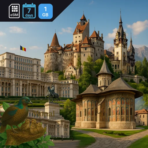 Romania 1GB 7Days