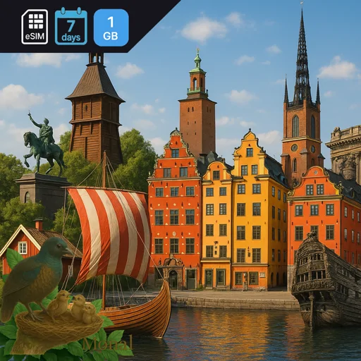 Sweden 1GB 7Days