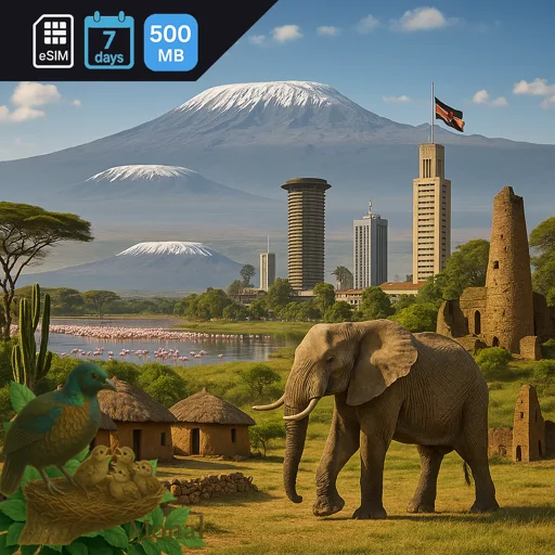 Kenya 500MB 7Days