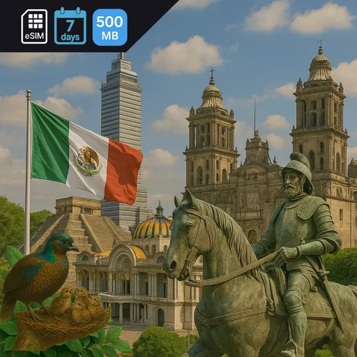 Mexico 500MB 7Days