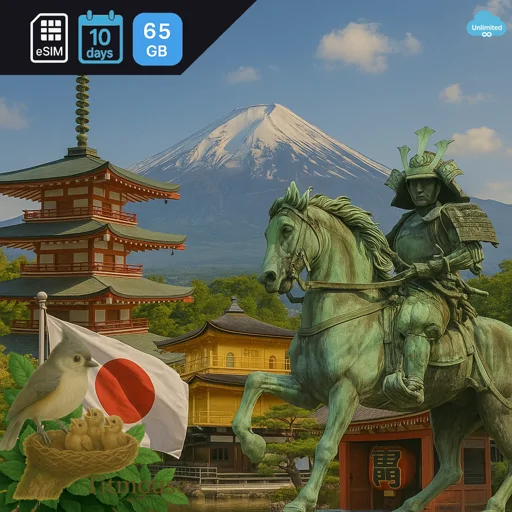 Japan - Unlimited - 10 Days