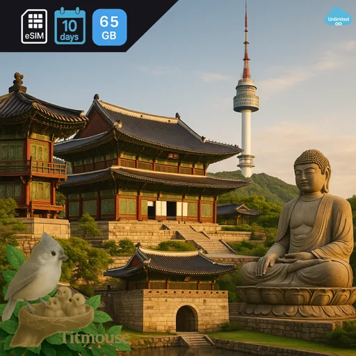 South Korea - Unlimited - 10 Days