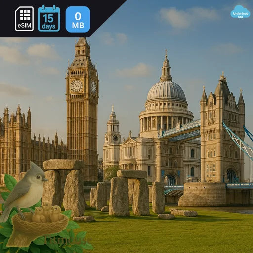 United Kingdom - Unlimited - 15 Days