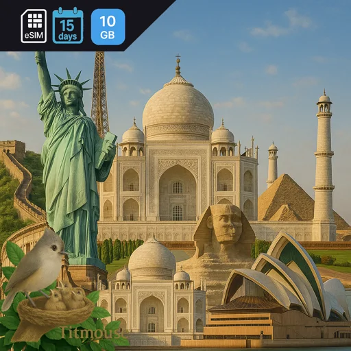 Latin America - 10 GB - 15 days
