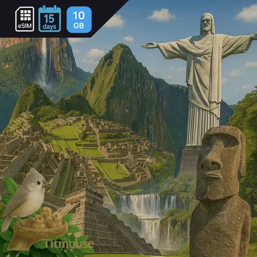 Latin America - 10 GB - 15 days