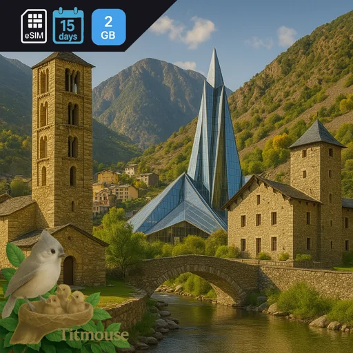 Andorra - 2 GB - 15 Days