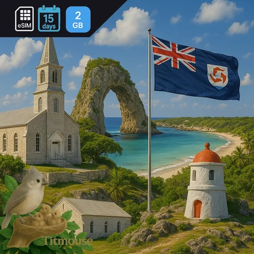 Anguilla - 2 GB - 15 Days
