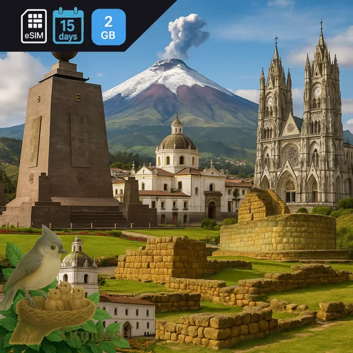 Ecuador - 2 GB - 15 days