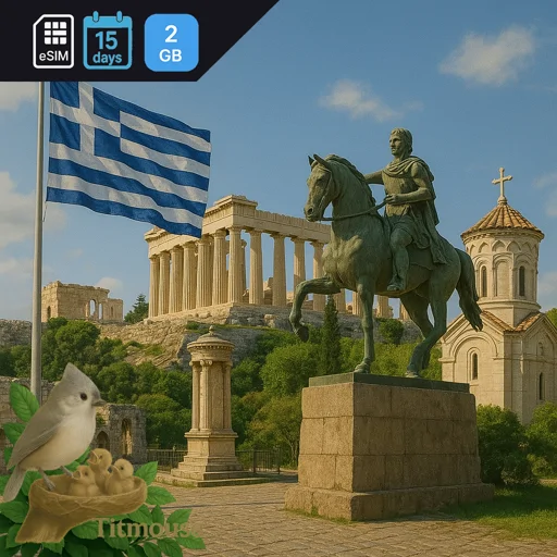 Greece - 2 GB - 15 Days