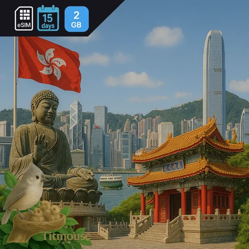 Hong Kong - 2 GB - 15 Days